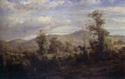 Louis Buvelot Between Tallarook and Yea 1880 oil painting reproduction